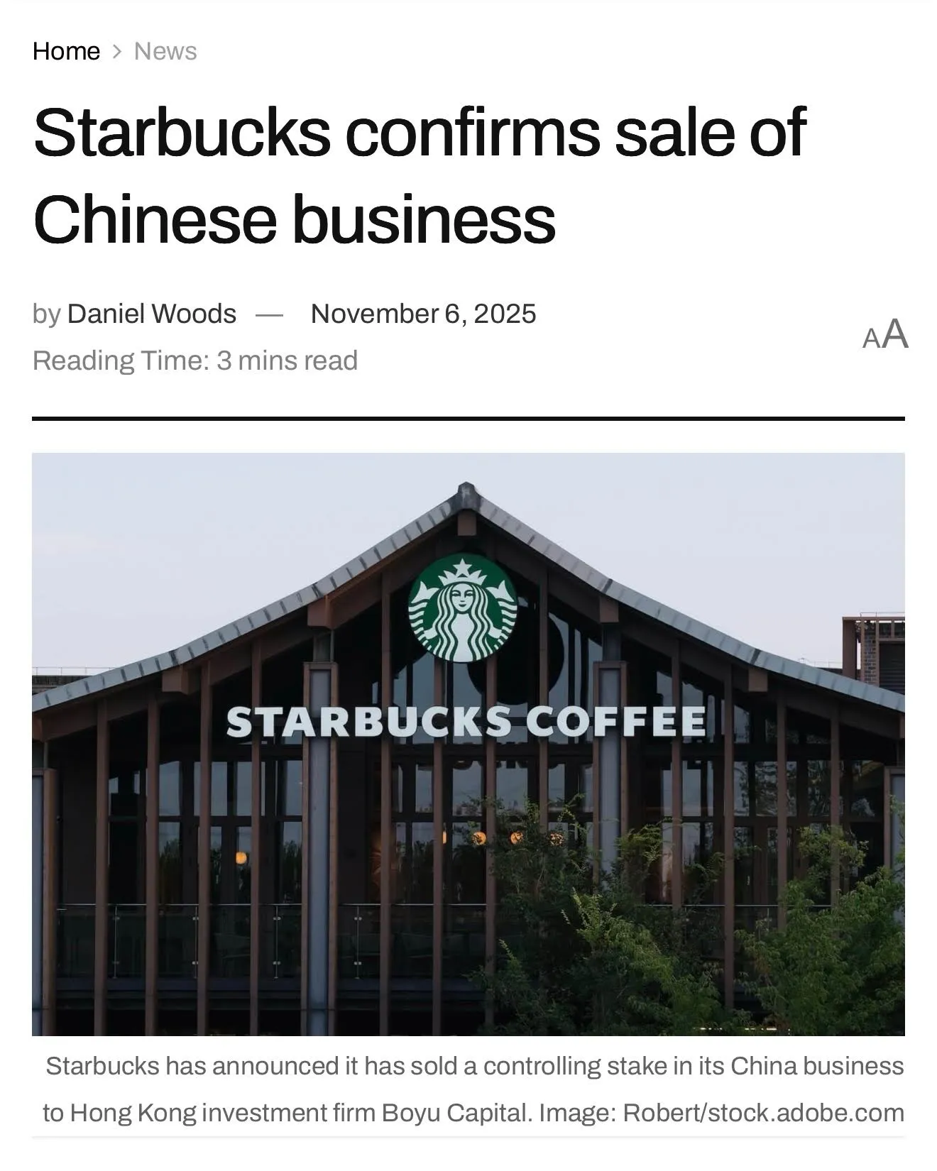 Luckin Coffee vs Starbucks